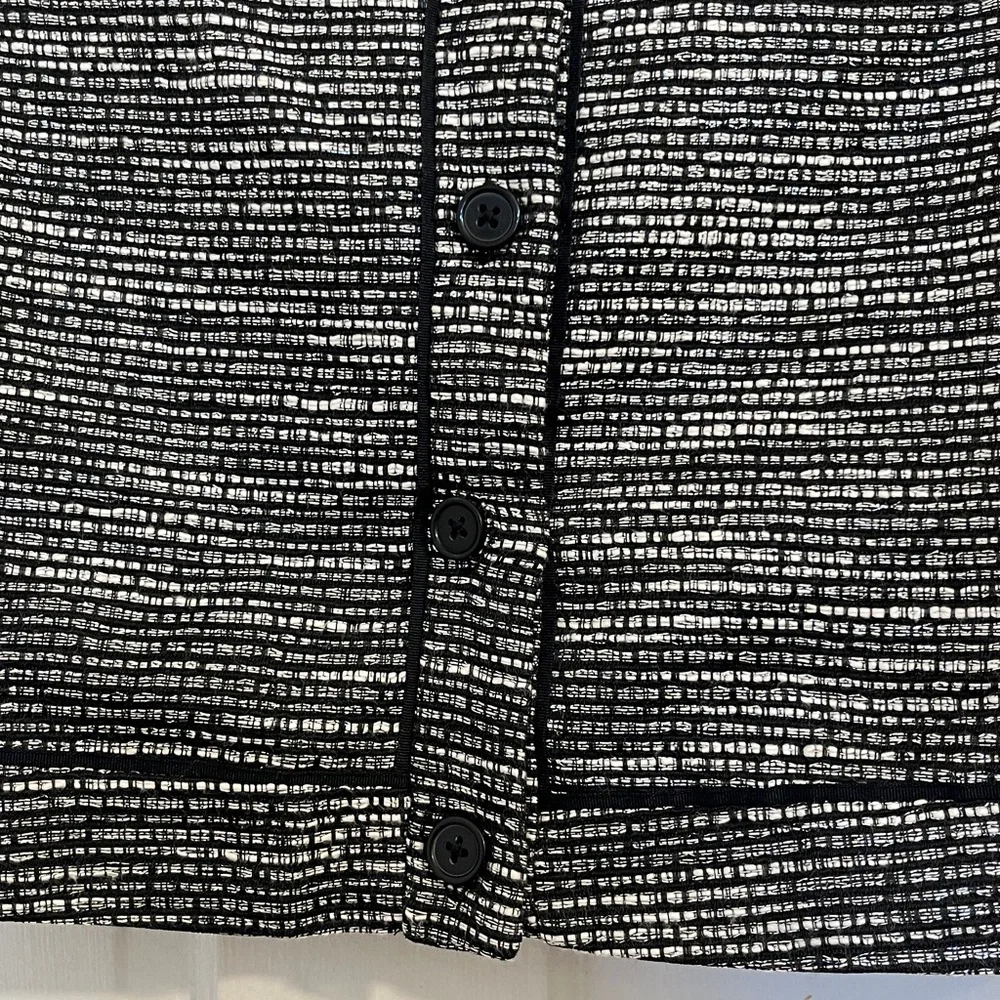 Janie and Jack girls Black & White Tweed blazer/jacket in size 12